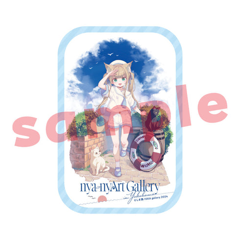 『しま原先生』しま原個展 nya-nyArt Gallery in Yokohama 缶バッジ 1